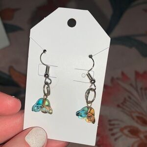 Iridescent Drop Earrings